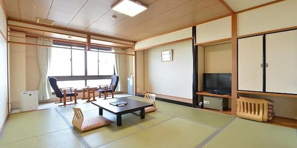 全室オーシャンビューのシンプルで清潔なお部屋