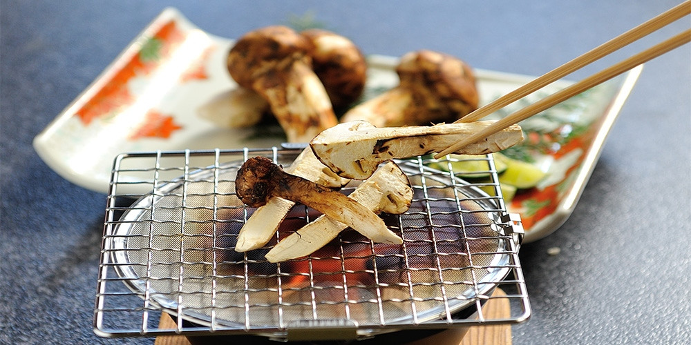 焼き松茸