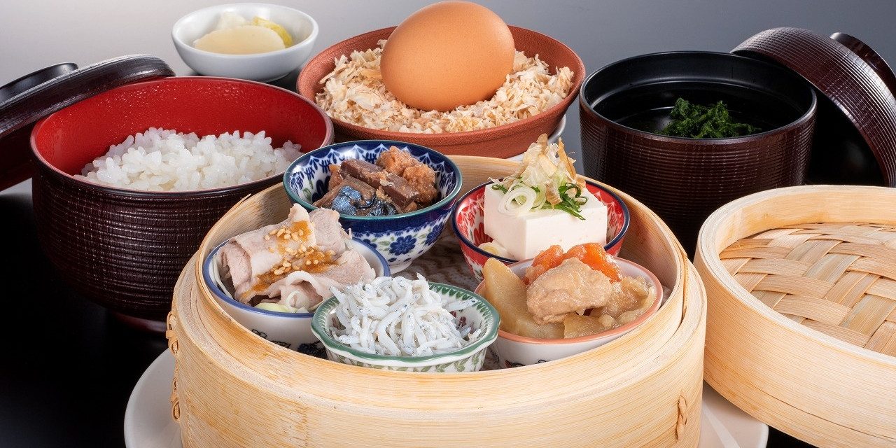 せいろ蒸し朝食(夢物語)