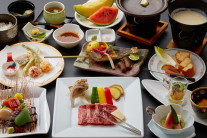 会席料理の一例