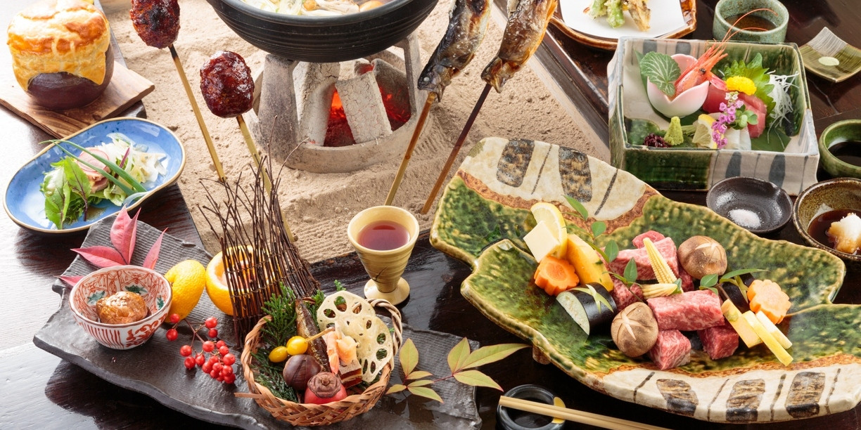 御夕食一例
