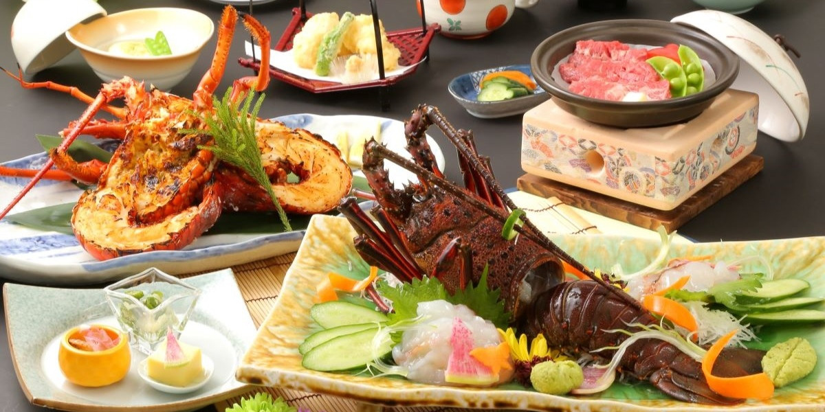 ■夕食_いせ海老カジュアル
