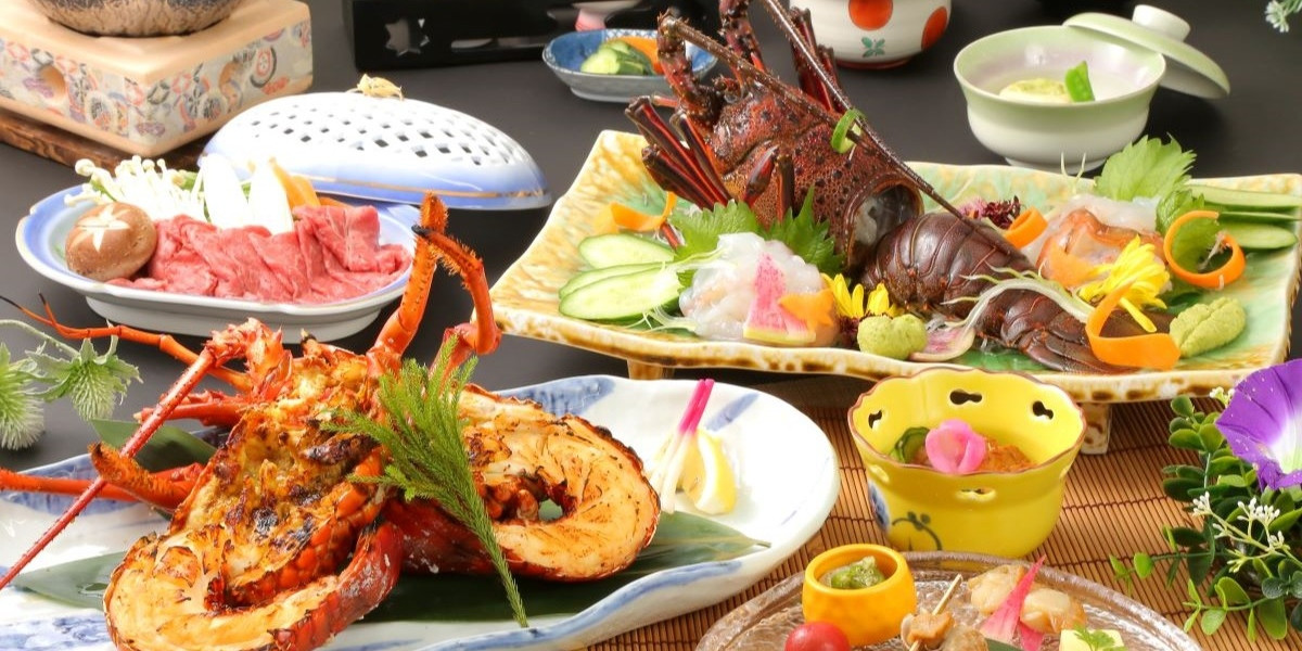 ■夕食_いせ海老スタンダード