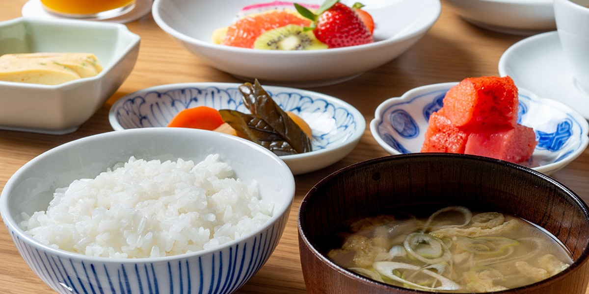朝食ビュッフェ