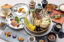 別府名物 地獄蒸し会席