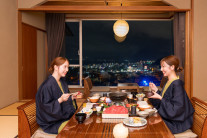お部屋食に対応した客室もご用意しております