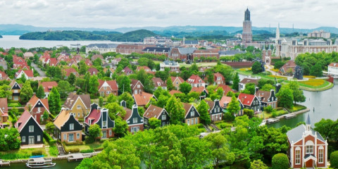 パークビュールームからの眺望一例